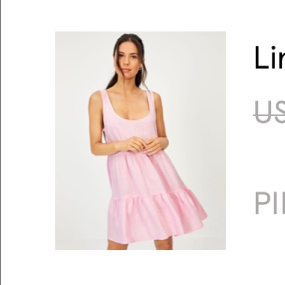 Pink Glassons Flowy Summer Dress
